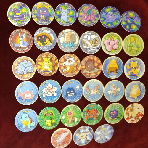 Pokémon Tazos 1 used from Cheetos