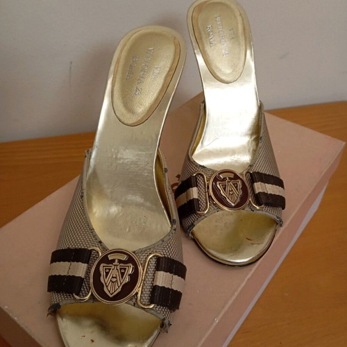 Via Vittoria pumps used, size 39, beige brown