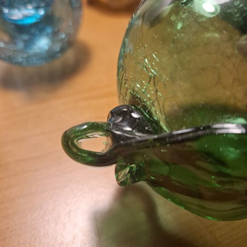 Glass decorative pomegranates like new