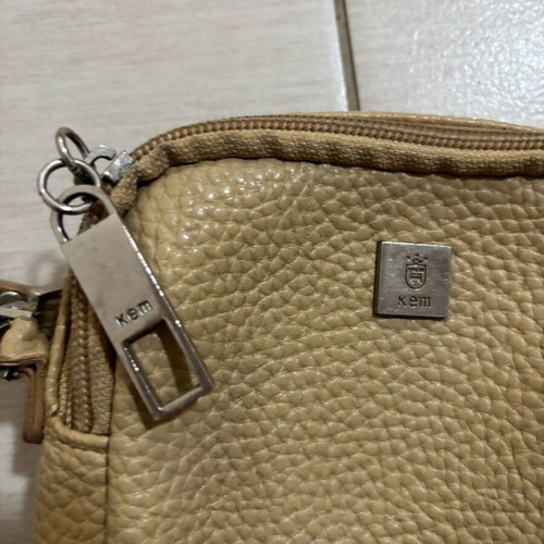 Kem crossbody bag used, beige