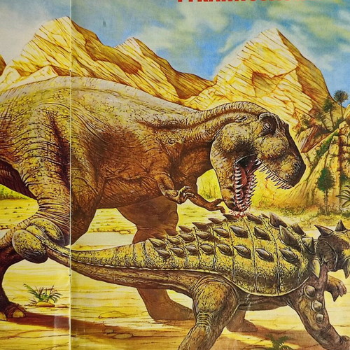 Dinosaurus No.1 DeAgostini 1993 used vintage without cover