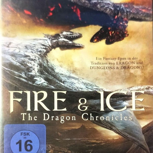 Fire and Ice The Dragon Chronicles DVD used, action fantasy with subtitles