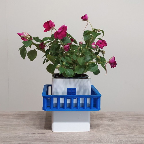 Cycladic Balcony 3D Printed Decorative Pot new