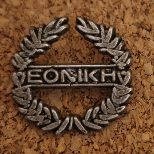 Ethniki pin used