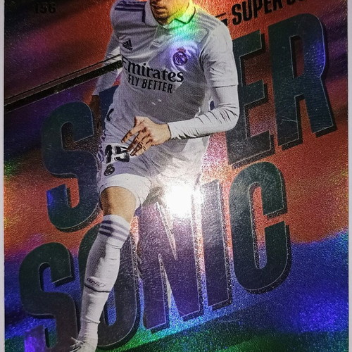 Federico Valverde Real Madrid CF collectible card used, Panini Top Class 2023