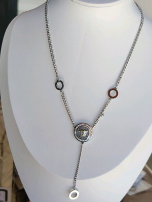 Steel Necklace New Silver