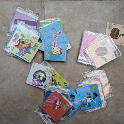 Koukouroukou stickers used, pack of 10 pieces