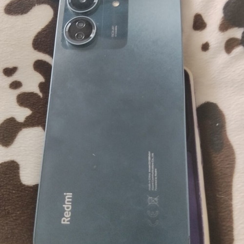 Xiaomi Redmi 13C smartphone used, functional, display replacement needed