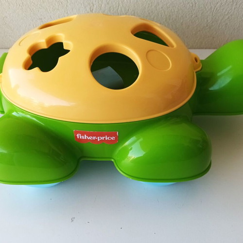 Dolu Fisher Price Shape Sorter Turtle toy, 5 pieces