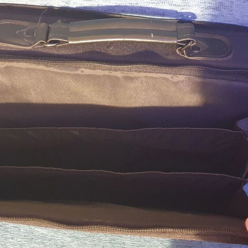 Multirama 15.6" laptop briefcase bag like new, black