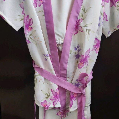 Luxury pajama like new, beige and pink, size M