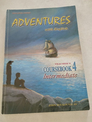 Adventures with English 4 Intermediate Teacher's Coursebook like new