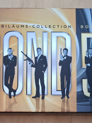 James Bond 007 Celebrating 5 Decades Blu-ray set like new