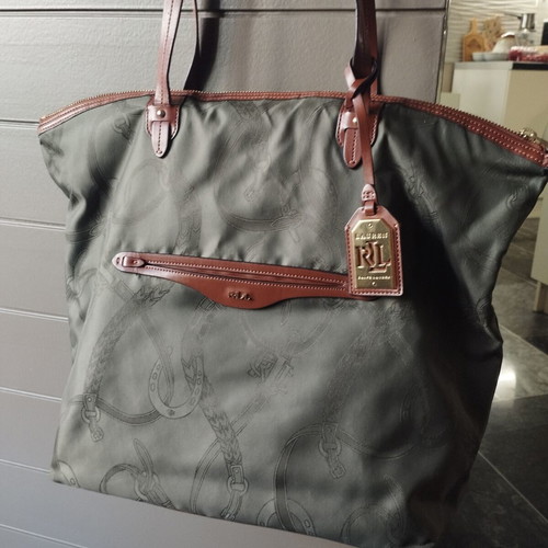 Authentic Ralph Lauren women's bag green new condition