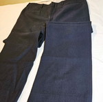Men's blue suit pants, size L