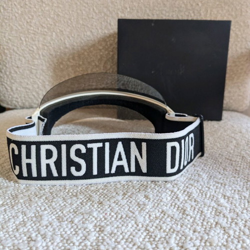Christian Dior Transparent DiorClub1 Sun Visor in good condition