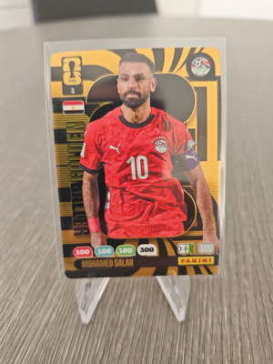Mohamed Salah Panini Adrenalyn XL FIFA 365 Golden Baller κάρτα καινούργια