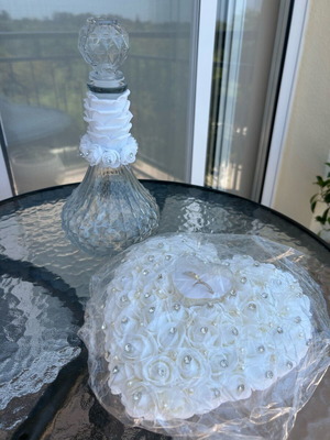 Wedding accessories set with free hair veil