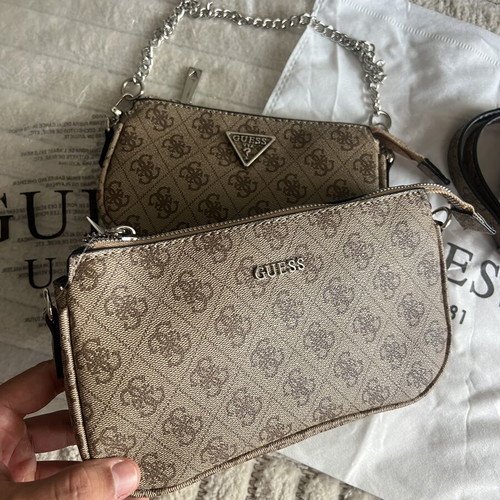 Guess bags set of 2 new, beige and brown shoulder bags