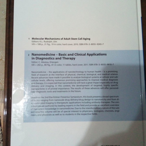 Nanomedicine like new, basic and clinical applications in diagnostics and therapy