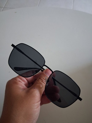 Sunglasses with metal frame black unisex like new with bonus second pair