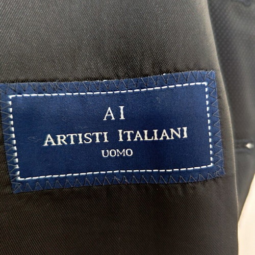 Artisti Italiani wedding suit like new, light gray slim fit, size 54/48