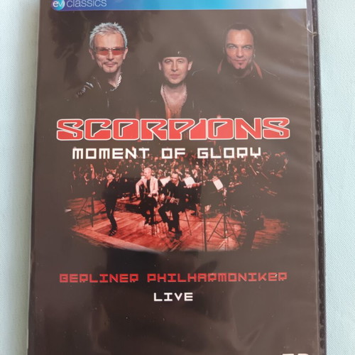 DVD Scorpions Moment of Glory Live Berliner Philharmoniker like new, rock
