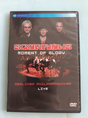 DVD Scorpions Moment of Glory Live Berliner Philharmoniker σαν καινούργιο, rock