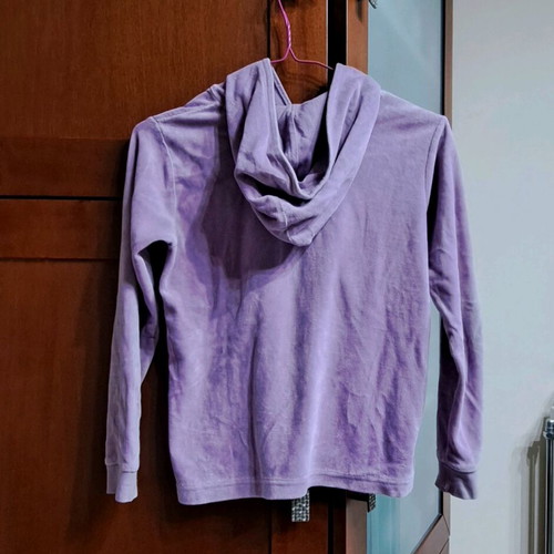 Alouette kids' sweatshirt like new, purple, size 12, 80% cotton