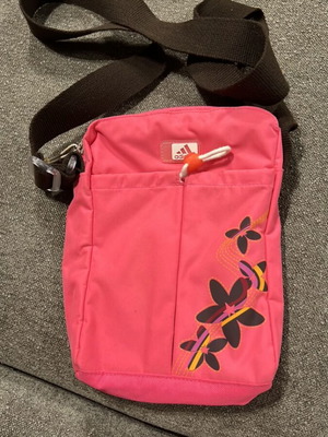 Adidas crossbody bag pink like new authentic