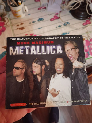 More Maximum Metallica DVD like new, metal