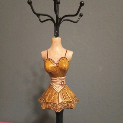 Jewelry stand like new, 15 centimeters dimensions