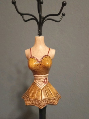 Jewelry stand like new, 15 centimeters dimensions