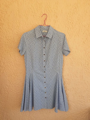 Toi&Moi semizie dress blue, like new, size S