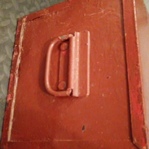 Iron ammunition box used from Greek army 1949