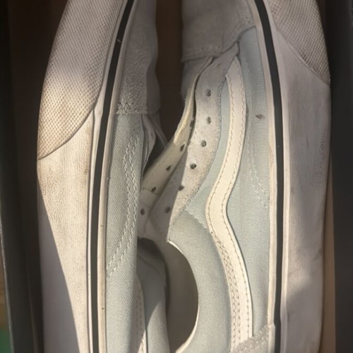 Vans Off The Wall Sneakers Size 37 Like New White