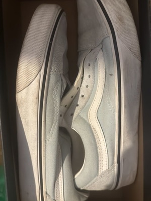 Vans Off The Wall Sneakers Size 37 Like New White