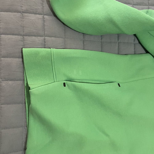 Nike Tech Fleece Hoodie lime green, like new, kids 12-13 years