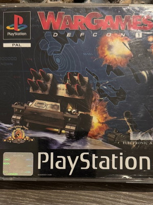 Defcon 1 Wargames PlayStation 1 used, case damaged