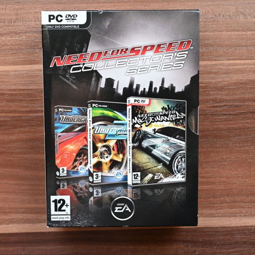Need for Speed Collector's Series PC game with Underground, Underground 2, Most Wanted
