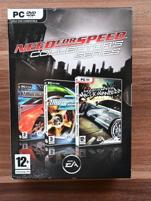 Need for Speed Collector's Series PC game with Underground, Underground 2, Most Wanted