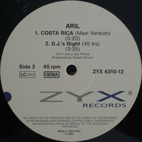 Aril Happy Birthday Mr. Pt. vinyl record used, electronic