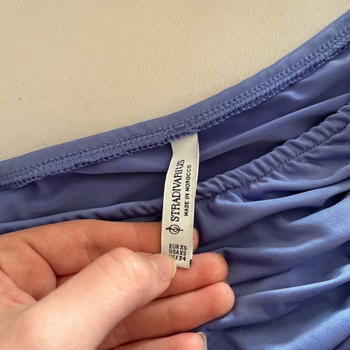 Stradivarius Purple Mini Dress like new, XS