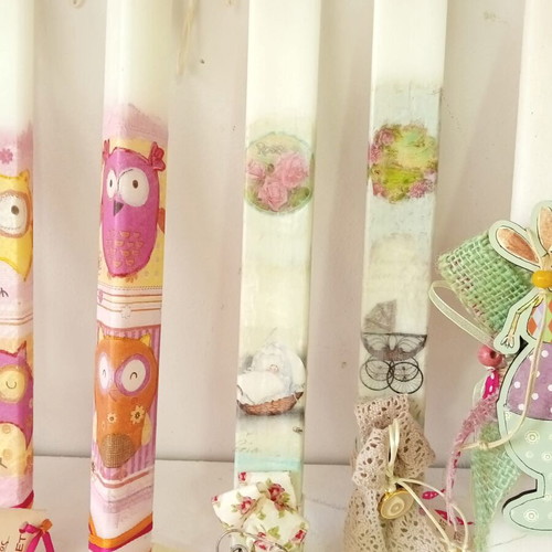 Handmade candles new with various designs