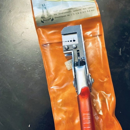 Automatic Stainless Steel Cable Stripper French Made new