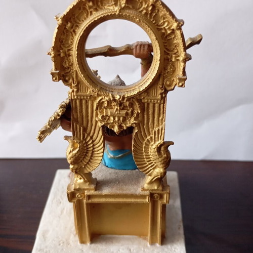 Collectible Metal Zeus Figure DeAgostini Mythology Issue 1 like new