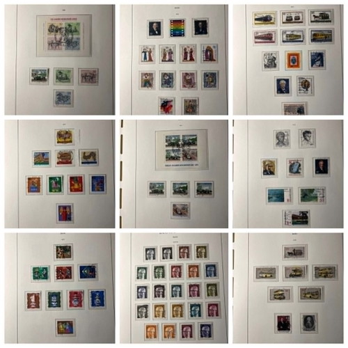 Lighthouse Album with 59 Presentation Sheets for German Stamps like new