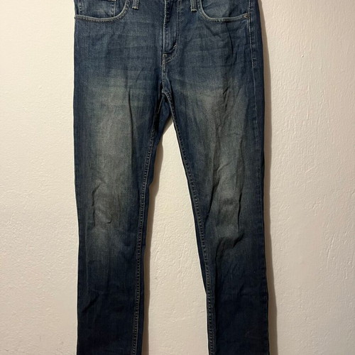 Levi's 511 men blue jeans pants used, size W32 L32, blue