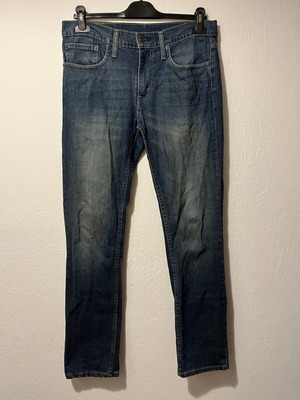 Levi's 511 men blue jeans pants used, size W32 L32, blue