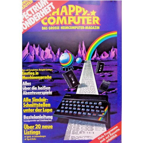 Spectrum Happy Computer Special Sonderheft 01/1985 used, German